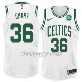 Boston Celtics Marcus Smart 36 Nike 2017-18 Valkoinen Pelipaidat Swingman - Miesten